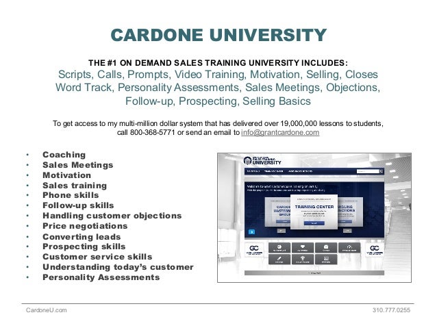 Grant Cardone Pdf